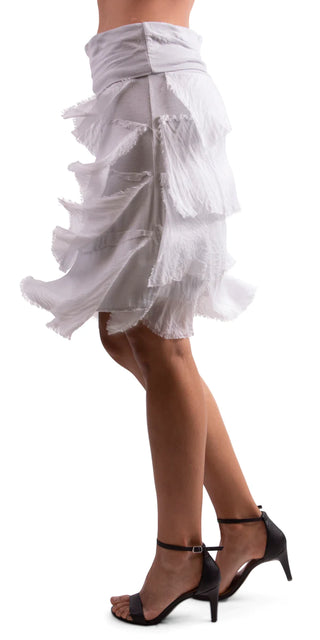 Buy dove-gray Gigi Moda Siena Short Skirt