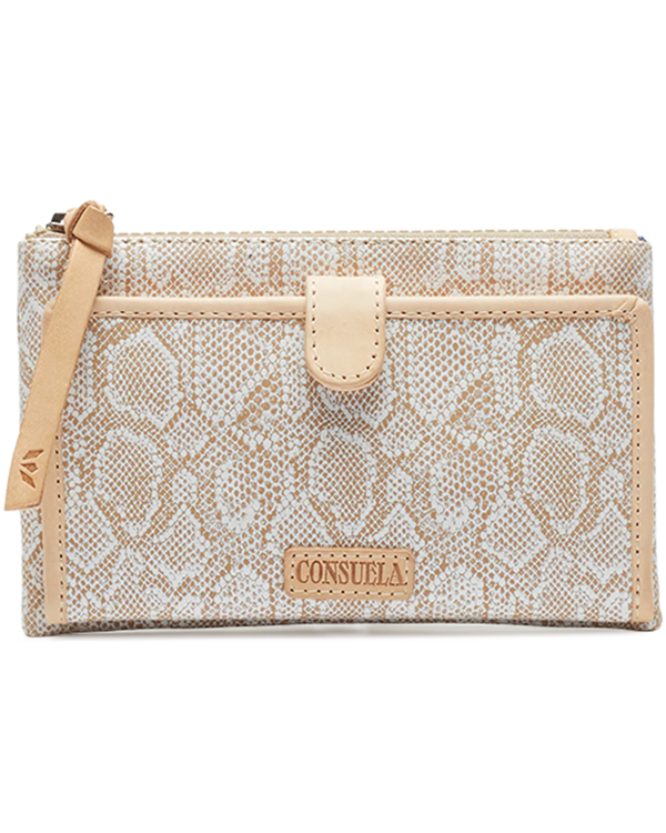 Consuela slim wallet Clay