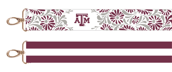 Texas A&M Floral Strap by Desden