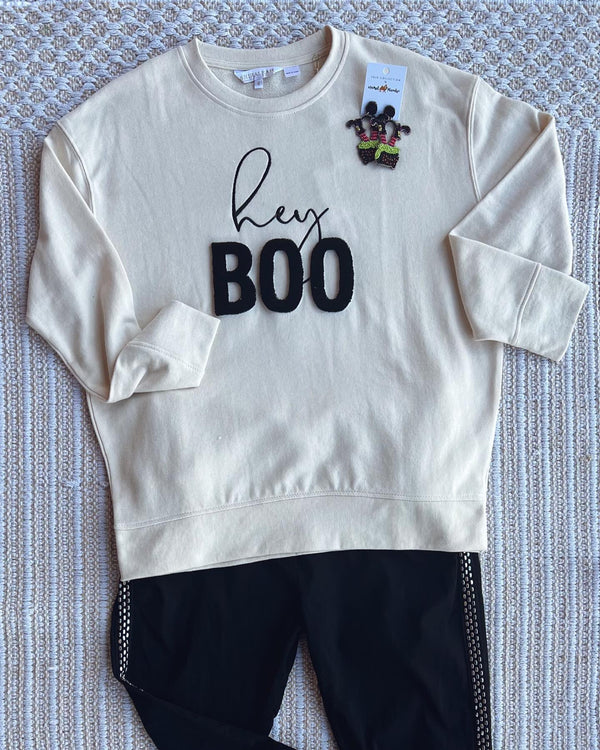 Hey Boo Sweatshirt
