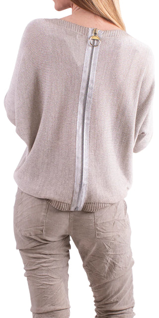 Buy taupe Gigi Moda Argento Sweater