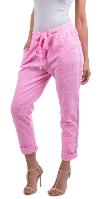 Buy hot-pink Gigi Moda Caterina Pants