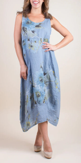 Buy blue-floral Gigi Moda Luna Dress