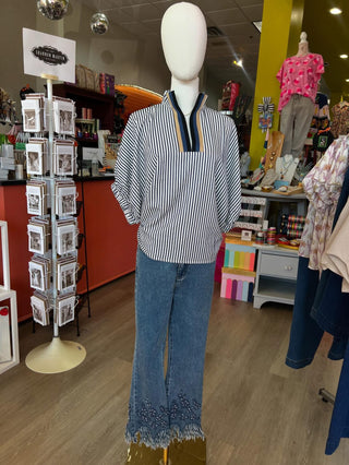 Entro Alyssa Stripe Top