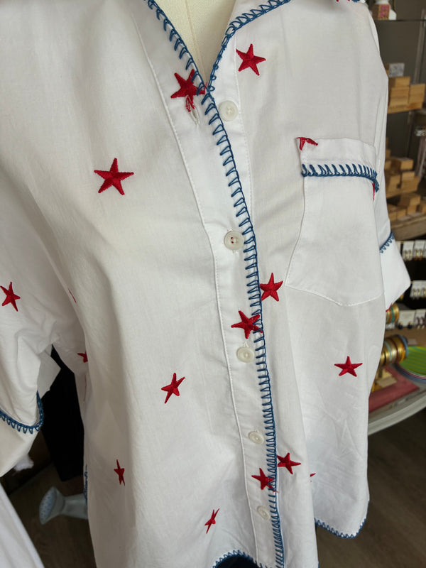 John Mark 250th Star Blouse