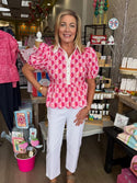 Entro flower power top