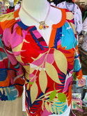 Tru Luxe zig zag trim top