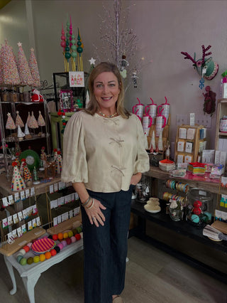 John Mark Holly Front Bow Jacket