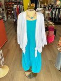 Gigi Moda Tie Front Crochet Cardigan