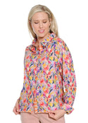 Tru Luxe Besty Balloon Sleeve Blouse