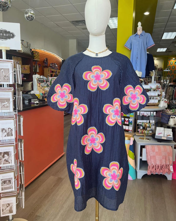 THML Primrose Navy Dress