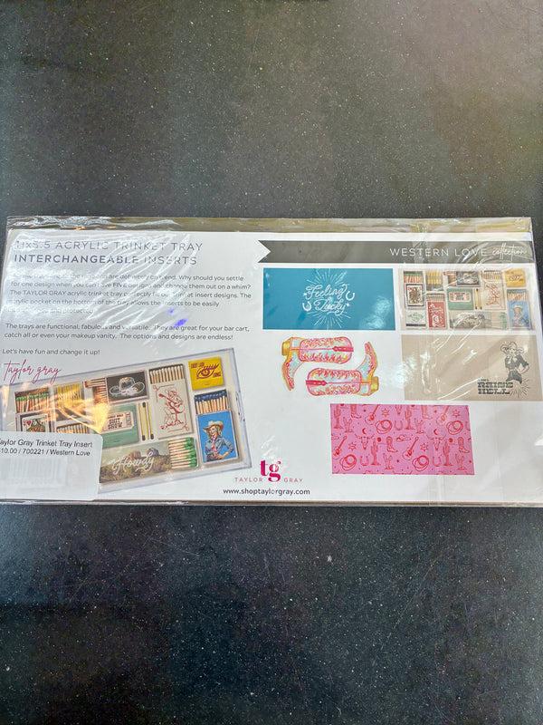 Taylor Gray Trinket Tray Insert