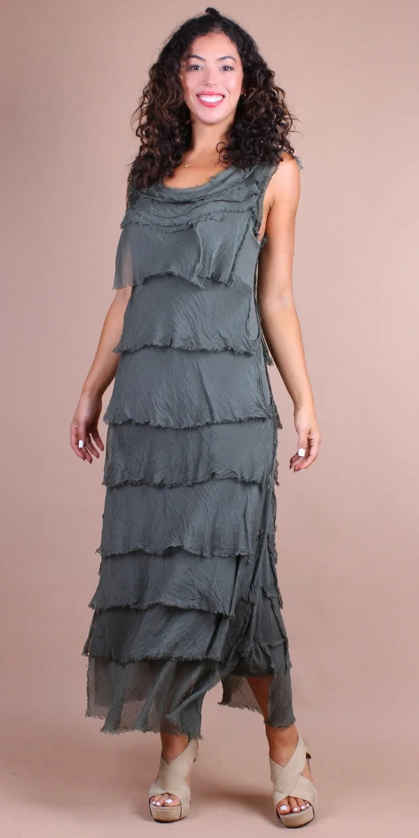 Gigi Moda Siena Maxi Silk Dress