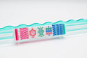 Crystal Prism Blue | Mahjong with Bold Angles and Vibrant Vibes | 1.25" x 0.9" x 0.7"