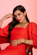 TOVA Jacci Ring in Enamel