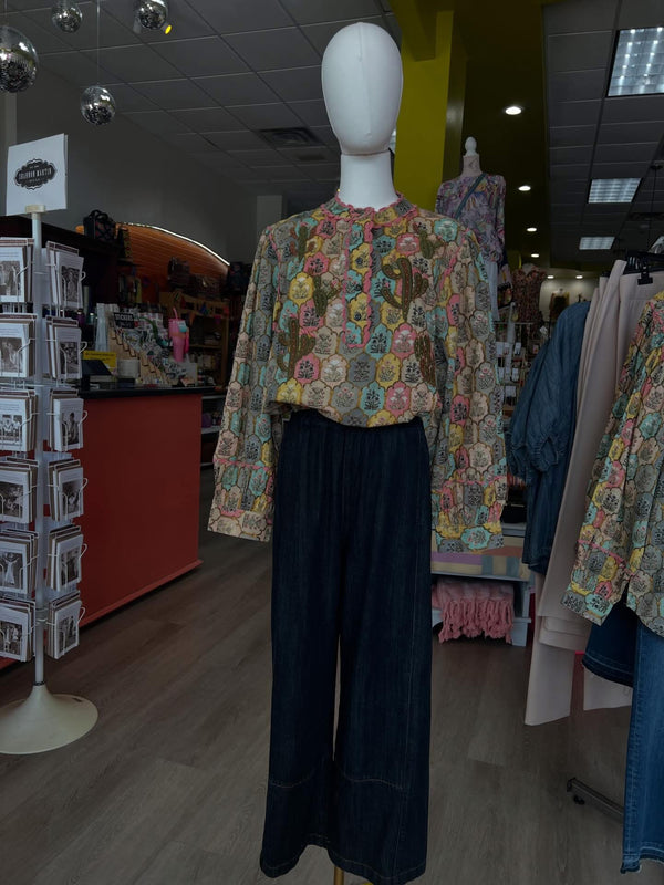 Sister Mary Prickly Paradise top