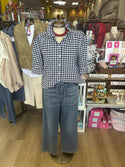 Adrienne Jodie Gingham Shirt