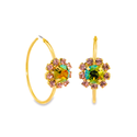 TOVA Mini Bianca Hoops in All the Colors