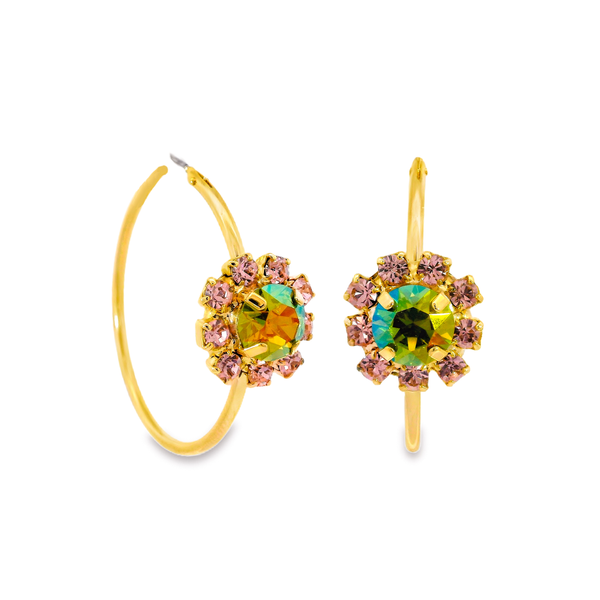 TOVA Mini Bianca Hoops in All the Colors