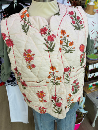 Ivy Jane Izzie Quilted Scalloped Vest