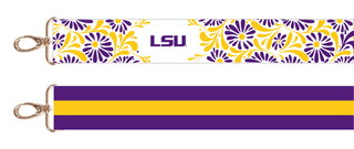 LSU  Floral Strap by Desden