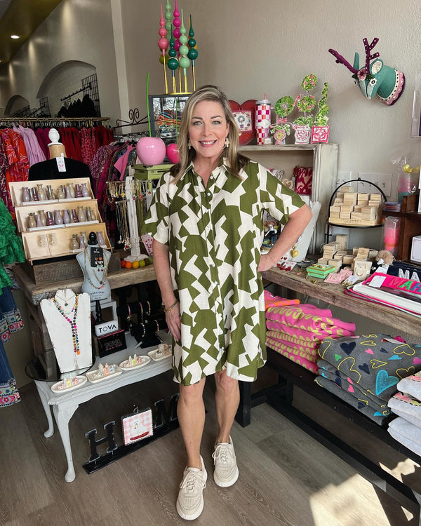 THML Green Envy Dress