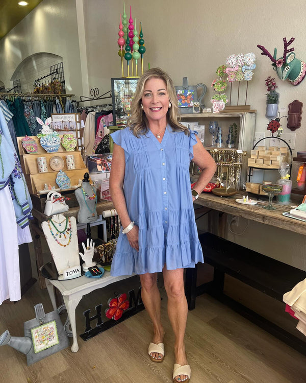 Elan Cornflower Dress