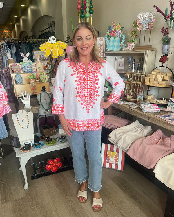 John Mark Chikankari Top