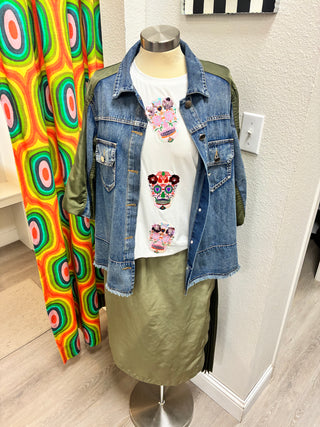 JOH Darcy Denim/Olive Jacket