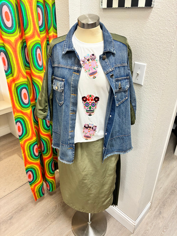 JOH Darcy Denim/Olive Jacket