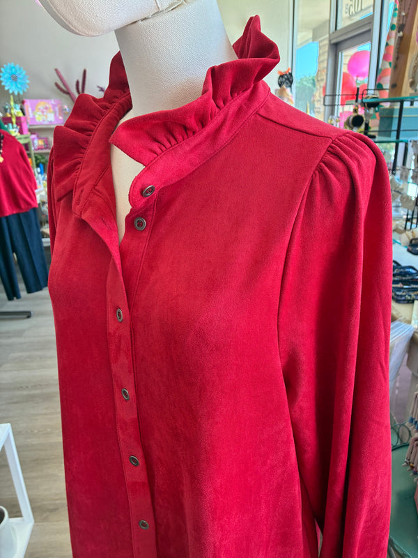 JOH Anthony Suede Dress