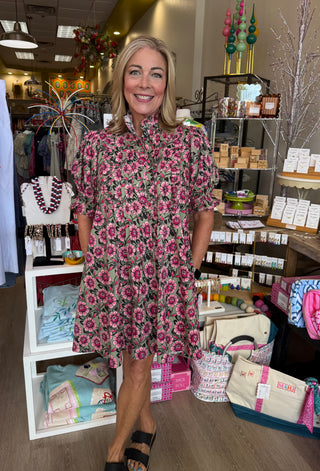 Entro Opal Floral Dress