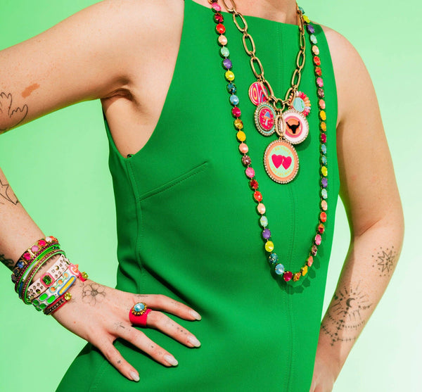 TOVA Jacci Ring in Enamel