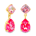 Mini Estelle Earrings in Ultra Fuchsia