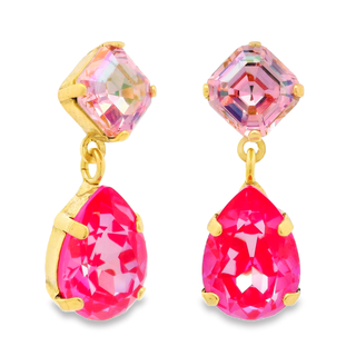 Mini Estelle Earrings in Ultra Fuchsia