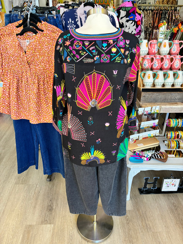John Mark Cabo Embroidered Tunic
