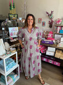 Uncle Frank puff sleeve dress