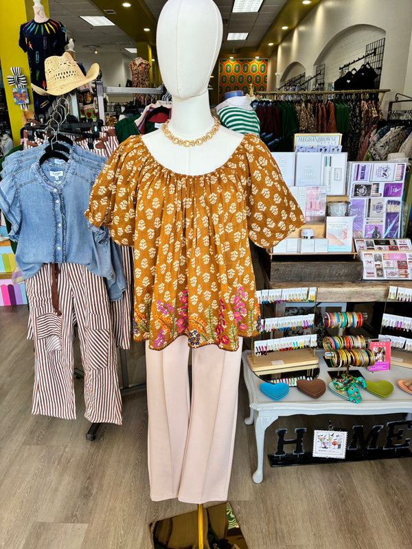 Ivy Jane Garden of Flowers Top