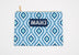 IKAT- Blue Card & Accessory Bag