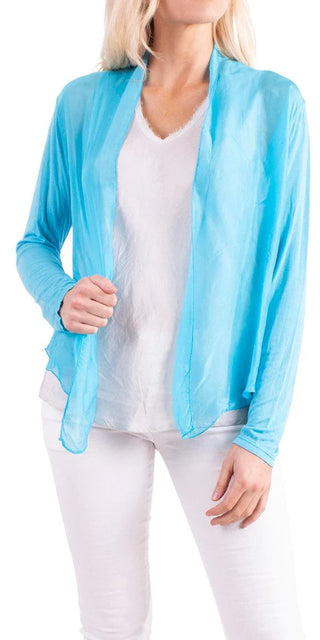 Buy turquoise Gigi Moda Shoona Cardigan