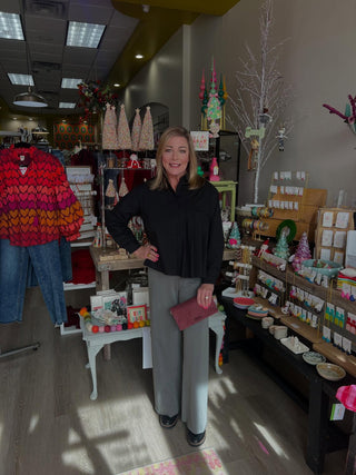 JOH Josh Pleated Top