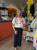 Sister Mary Paula Button Up Top