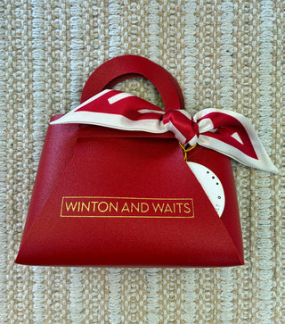 Buy red-and-white WW Twilly Game Day Scarf