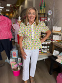 Entro flower power top