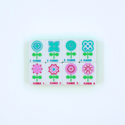 Mahjong Crystal Confetti Purple Tile Set