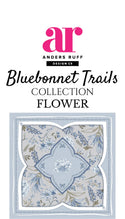 Bluebonnet Trails Mahjong Mat | Texas Floral Blue Boots
