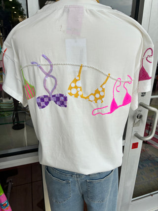 Queen of Sparkles Bikini Tee