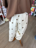 Wishlist Dot & Drawstring Pants