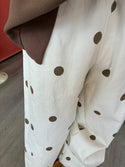 Wishlist Dot & Drawstring Pants