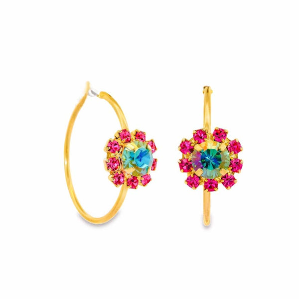 TOVA Mini Bianca Hoops in All the Colors